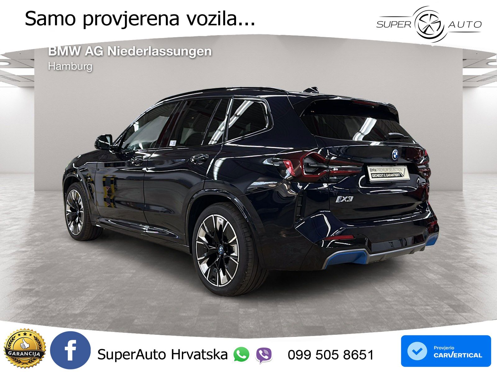 BMW iX3 80 kWh (286 KS)