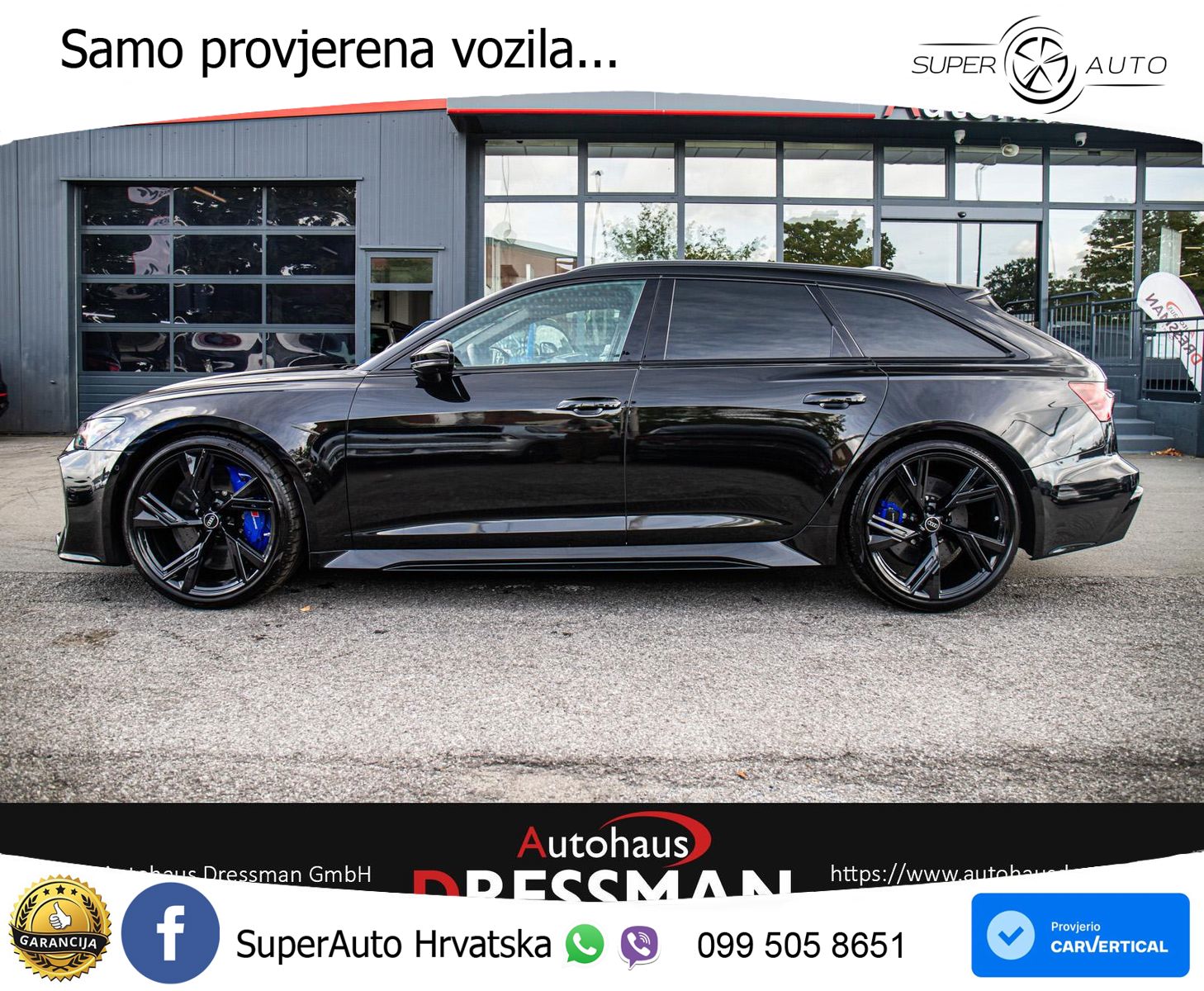 Audi RS6 Avant 4.0 TFSI V8 (600 KS) quattro Tiptronic Kuka LED+GR SJED+ACC