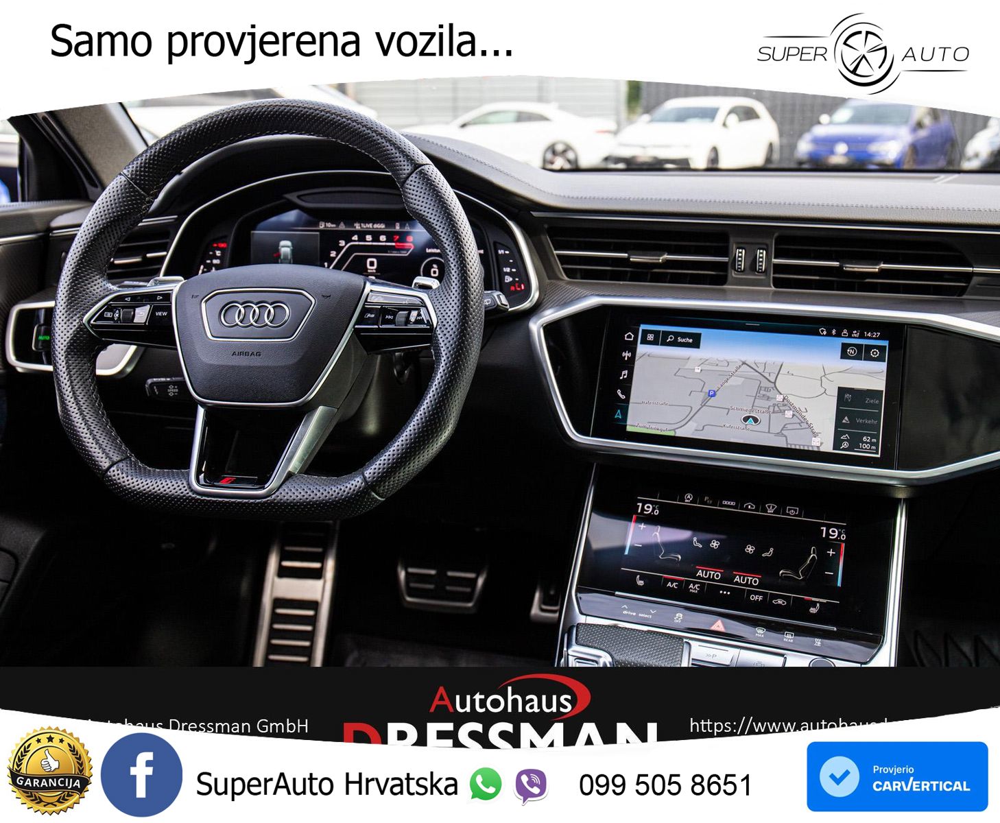 Audi RS6 Avant 4.0 TFSI V8 (600 KS) quattro Tiptronic Kuka LED+GR SJED+ACC