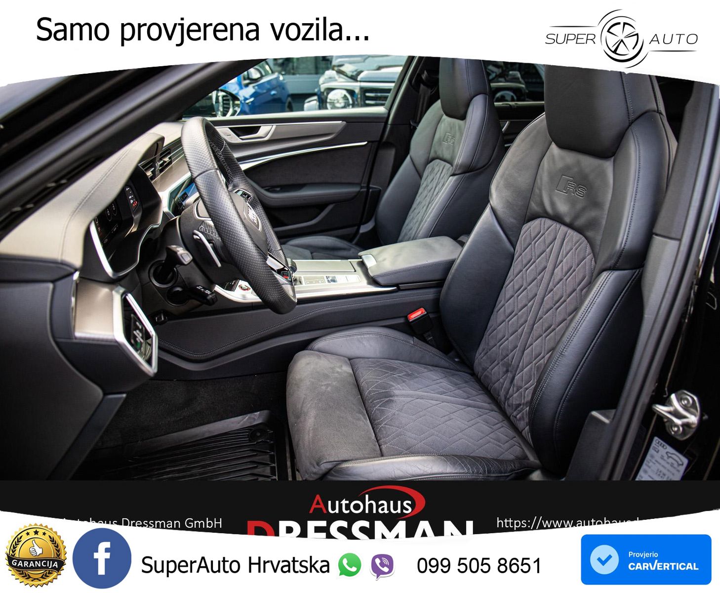 Audi RS6 Avant 4.0 TFSI V8 (600 KS) quattro Tiptronic Kuka LED+GR SJED+ACC