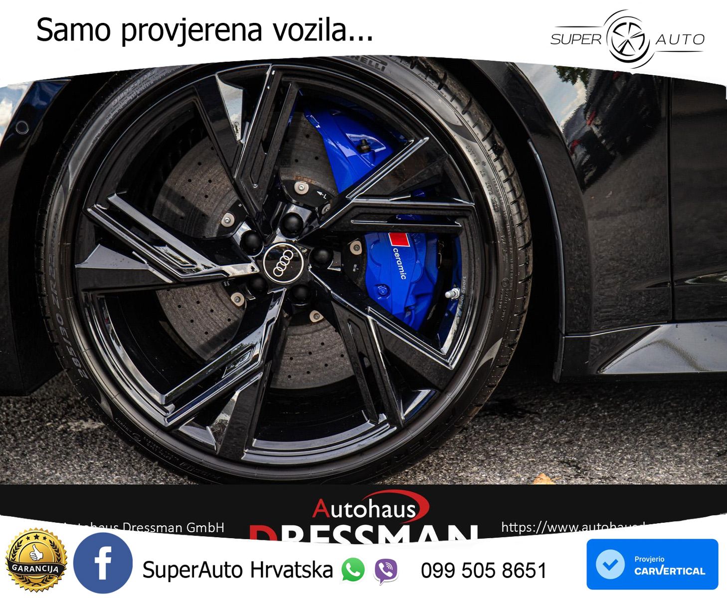 Audi RS6 Avant 4.0 TFSI V8 (600 KS) quattro Tiptronic Kuka LED+GR SJED+ACC