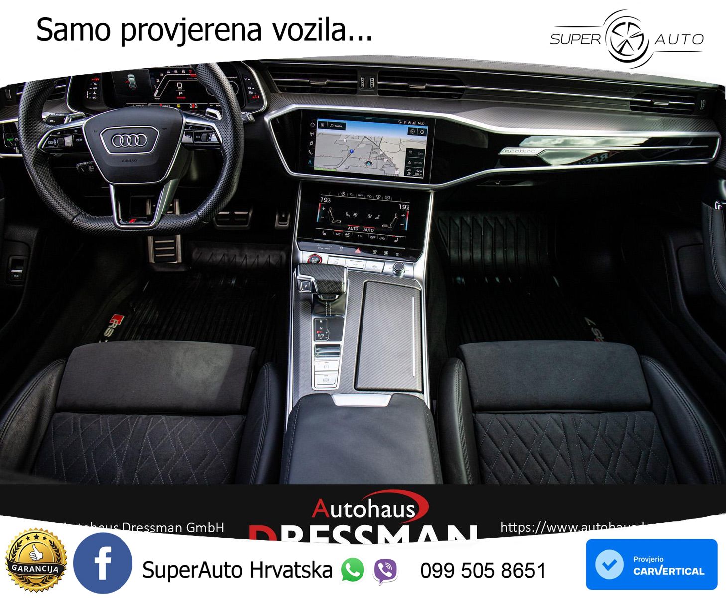 Audi RS6 Avant 4.0 TFSI V8 (600 KS) quattro Tiptronic Kuka LED+GR SJED+ACC