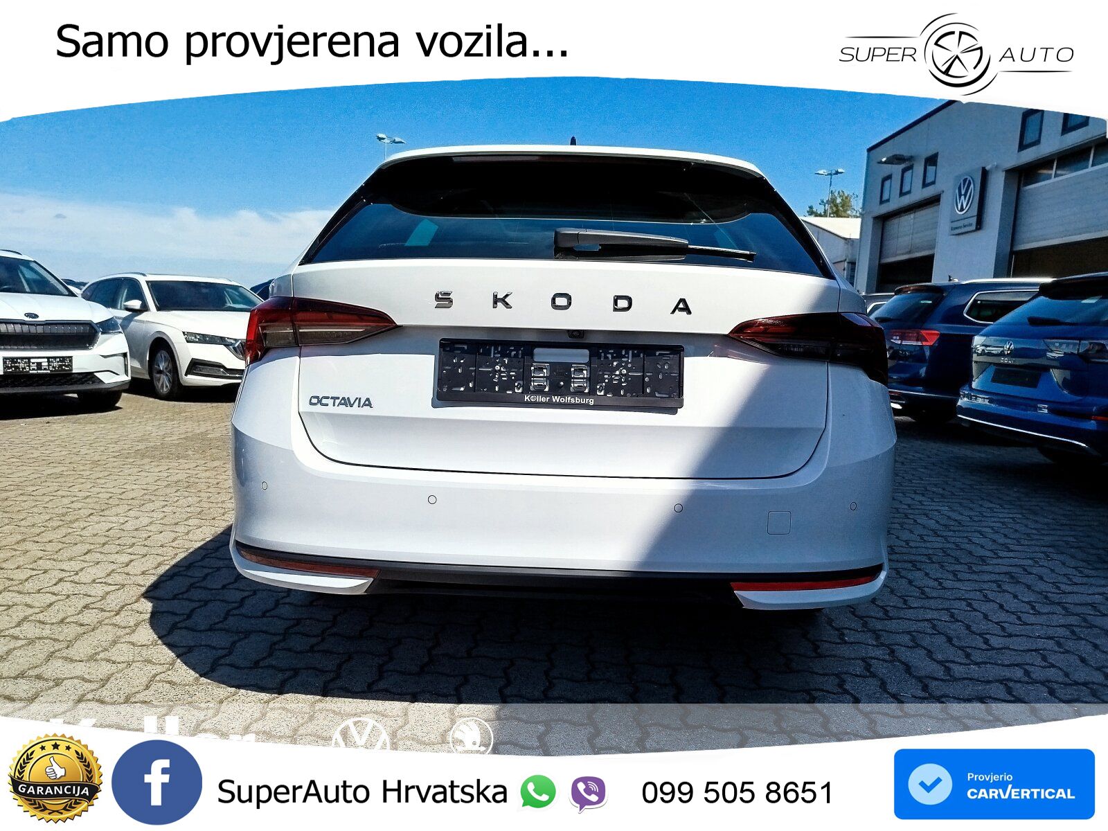 Škoda Octavia Combi 2.0 TDI (150 KS) DSG LED+GR SJED+ACC