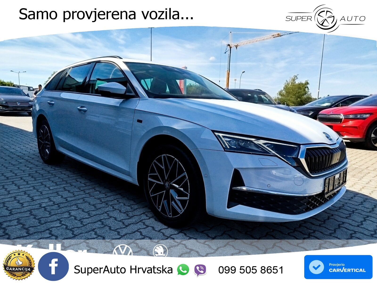 Škoda Octavia Combi 2.0 TDI (150 KS) DSG LED+GR SJED+ACC
