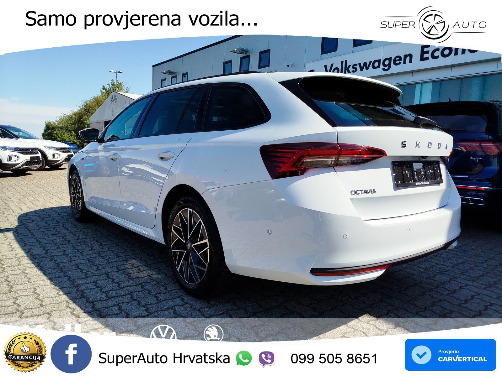 Škoda Octavia Combi 2.0 TDI (150 KS) DSG LED+GR SJED+ACC