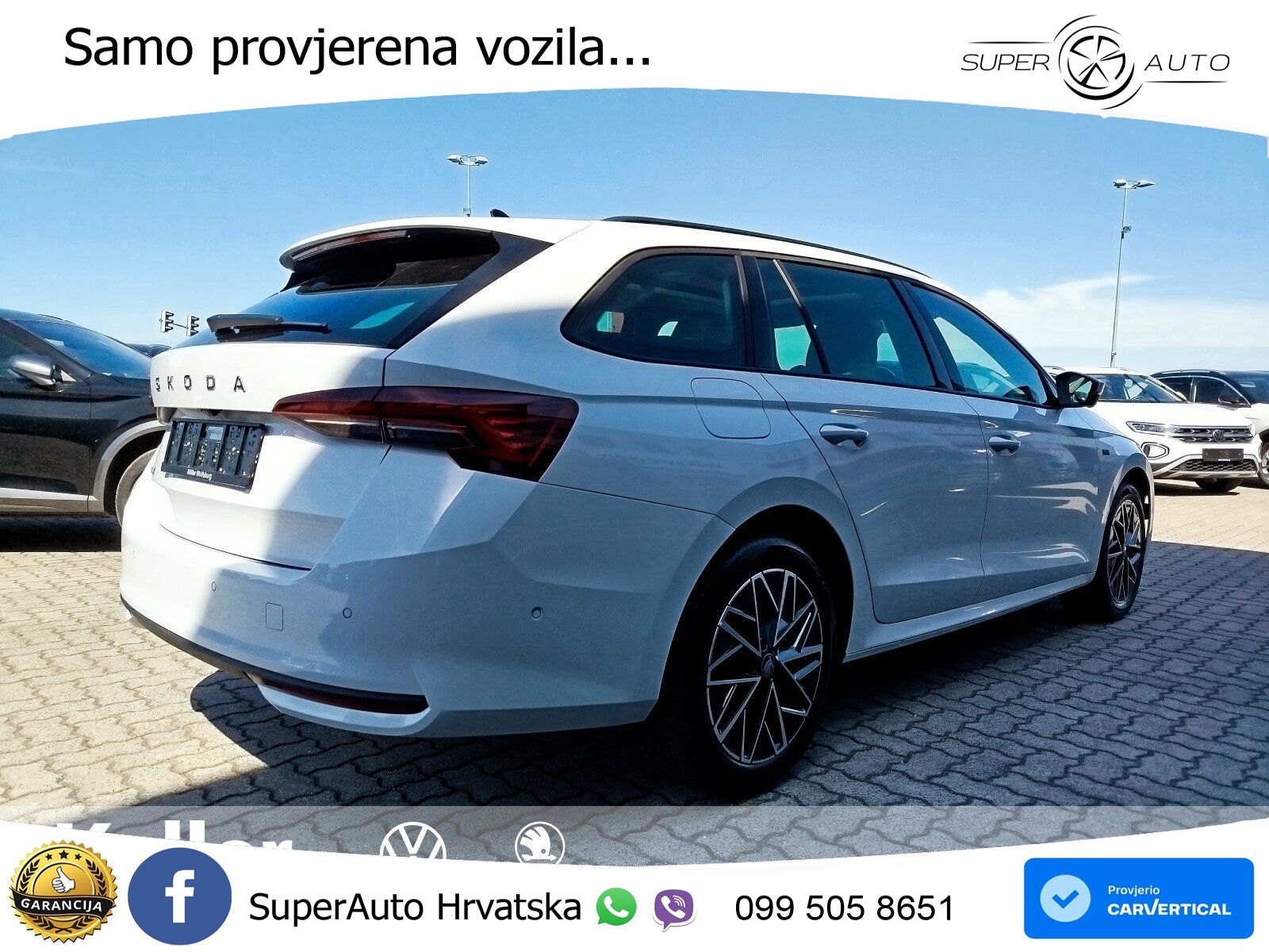 Škoda Octavia Combi 2.0 TDI (150 KS) DSG LED+GR SJED+ACC