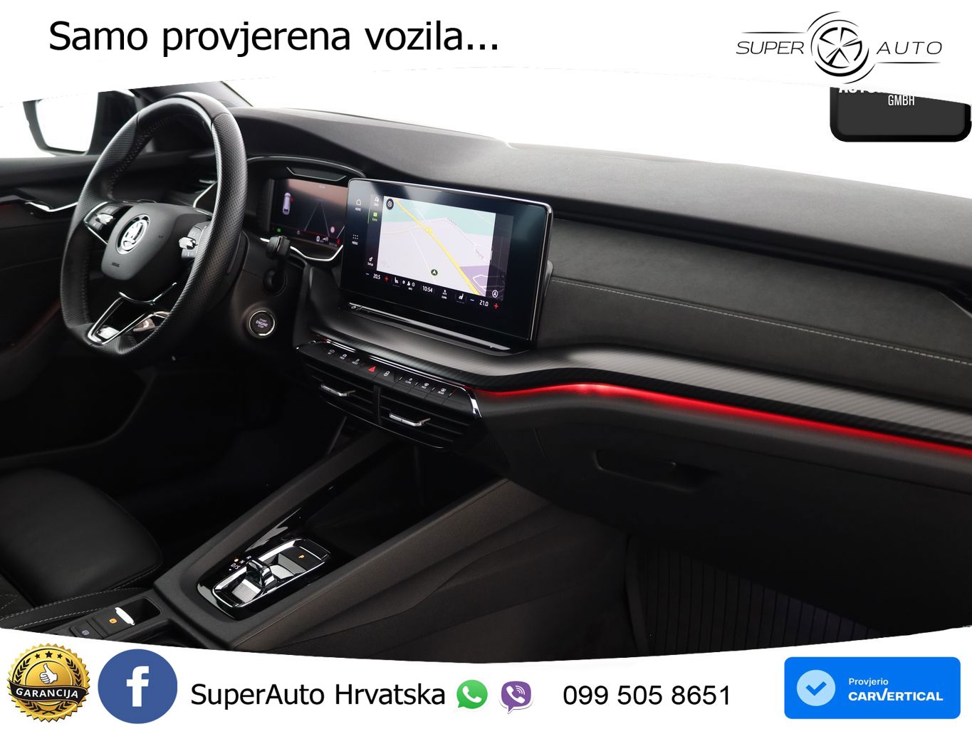 Škoda Octavia Combi RS 2.0 TDI (200 KS) DSG LED+GR SJED+ACC