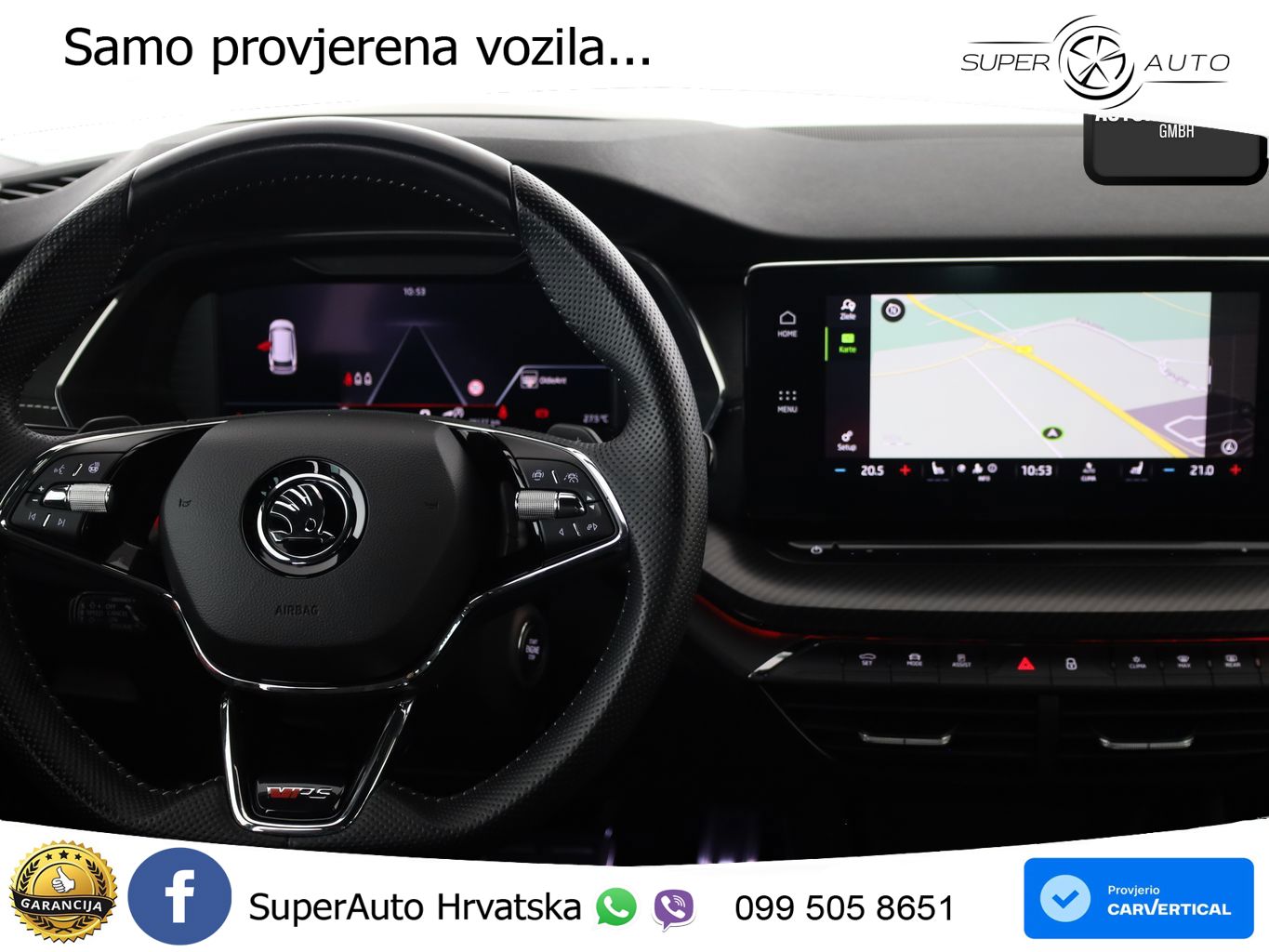 Škoda Octavia Combi RS 2.0 TDI (200 KS) DSG LED+GR SJED+ACC