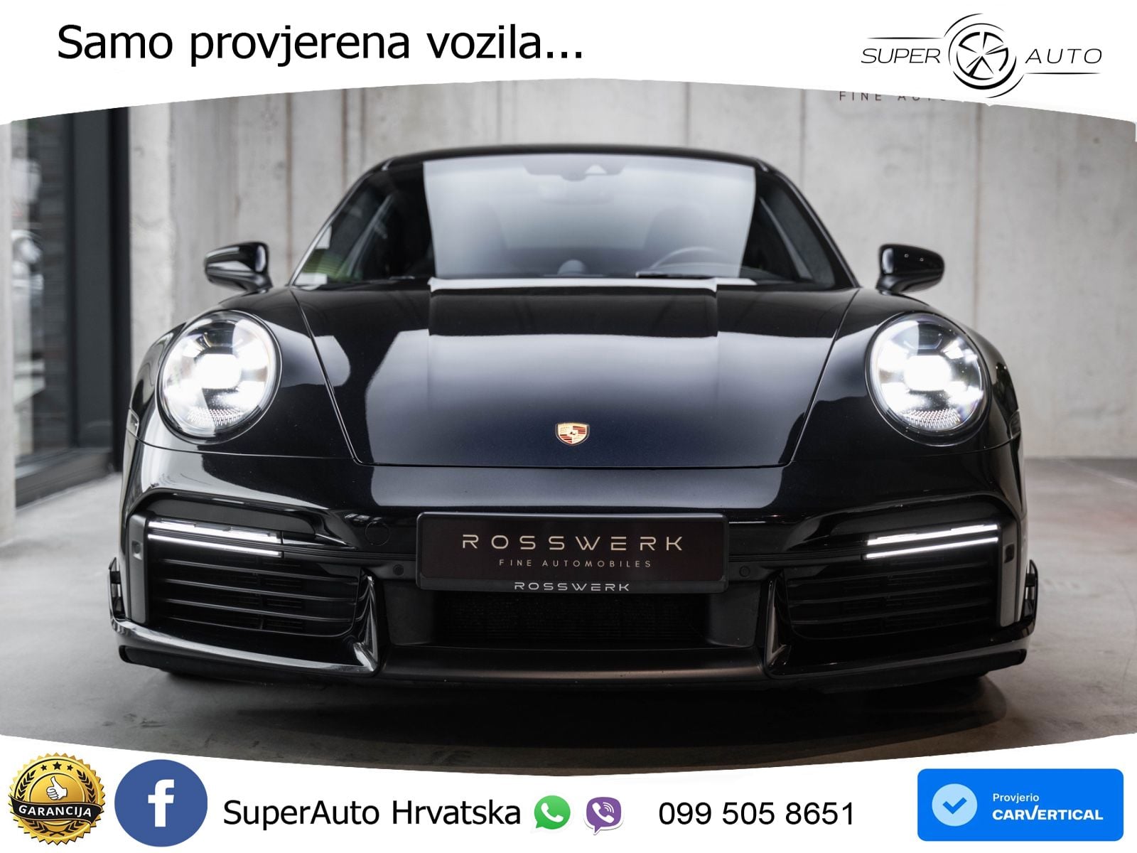 Porsche 911 Turbo S 3.8 (650 KS) PDK LED+GR SJED+ACC