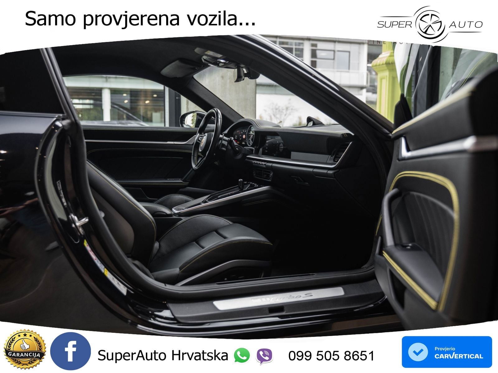 Porsche 911 Turbo S 3.8 (650 KS) PDK LED+GR SJED+ACC