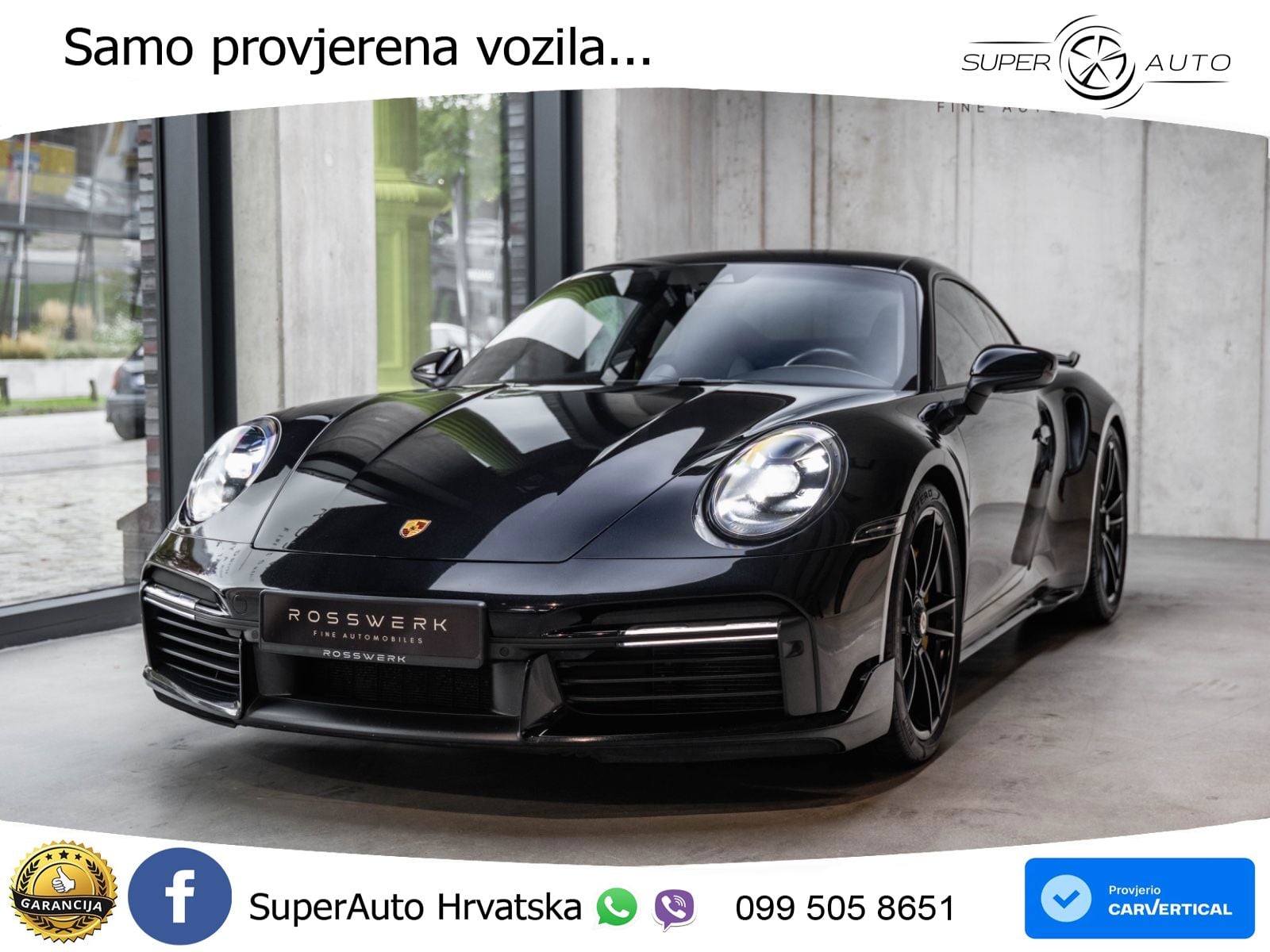 Porsche 911 Turbo S 3.8 (650 KS) PDK LED+GR SJED+ACC