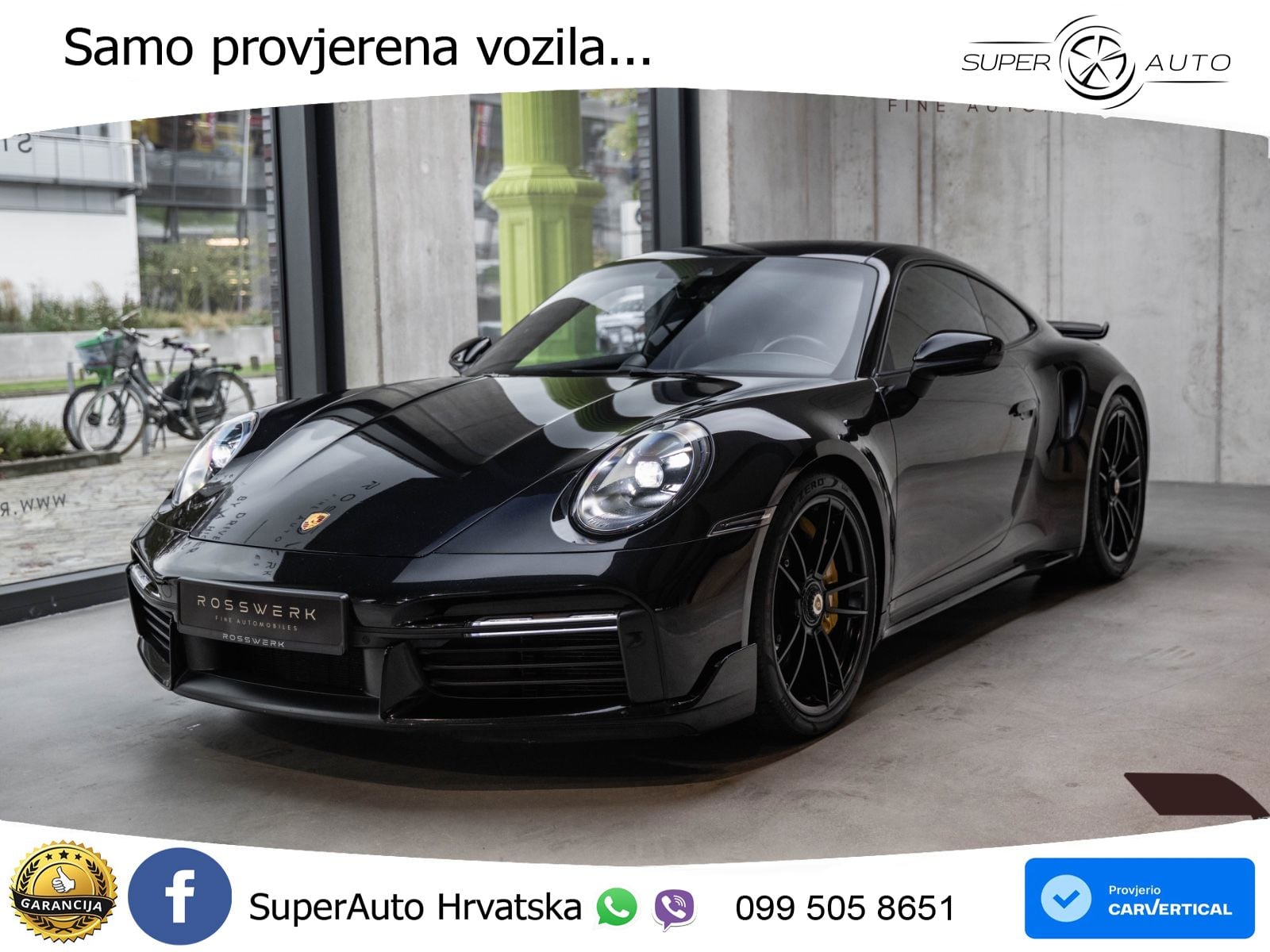 Porsche 911 Turbo S 3.8 (650 KS) PDK LED+GR SJED+ACC