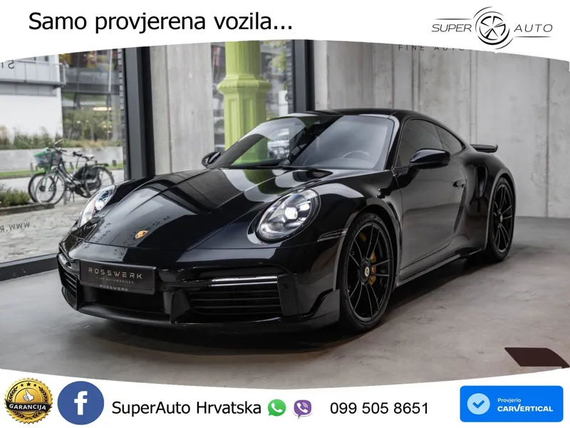 Porsche 911 Turbo S 3.8 (650 KS) PDK LED+GR SJED+ACC