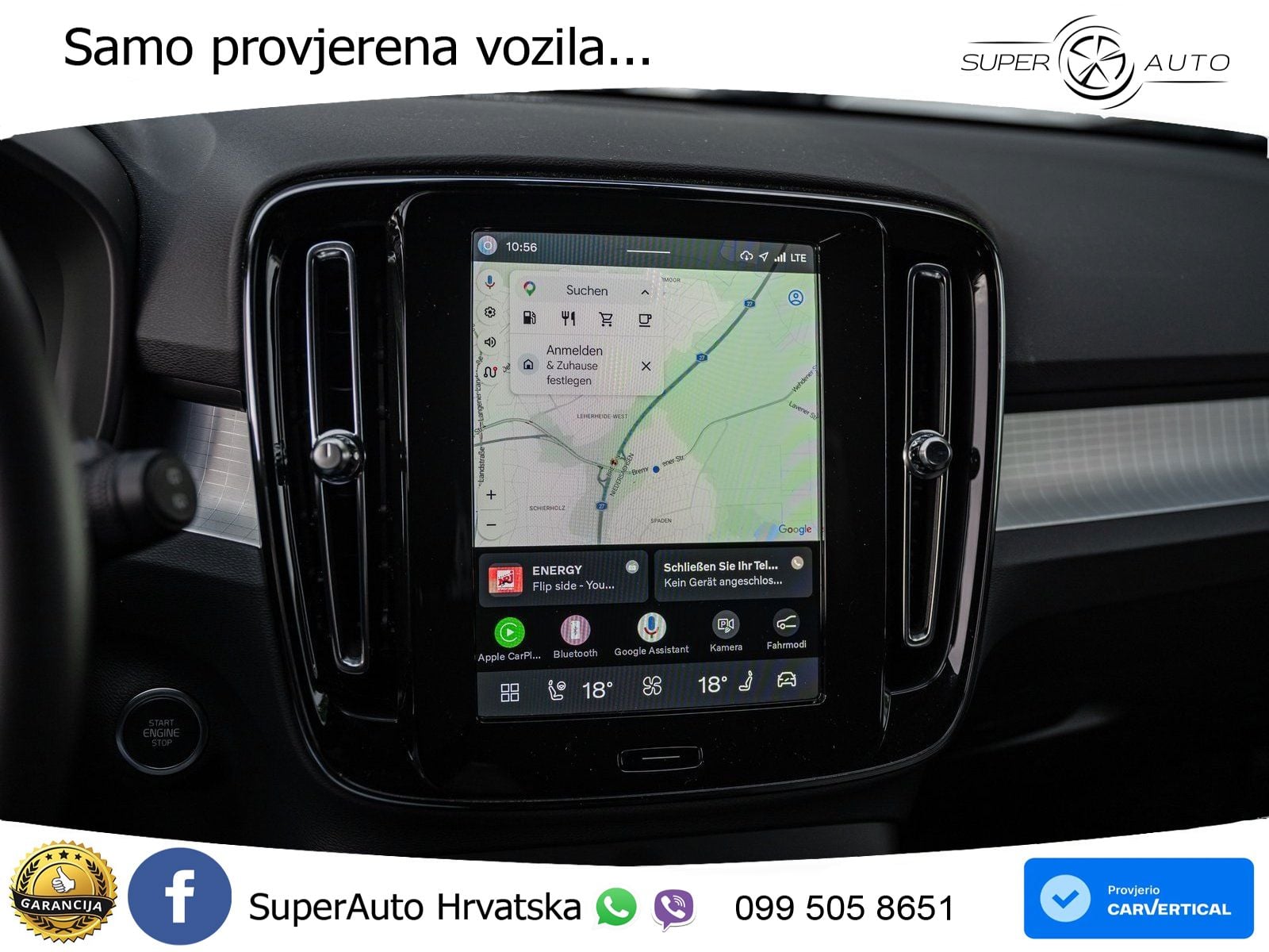 Volvo XC40 2.0 B3 163 KS Automatic LED+GR SJED+ACC
