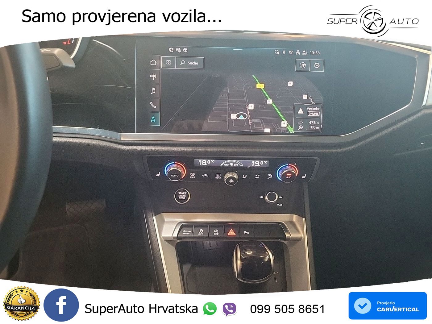 Audi Q3 40 TDI (200 KS) quattro S tronic S line LED+GR SJED+ACC