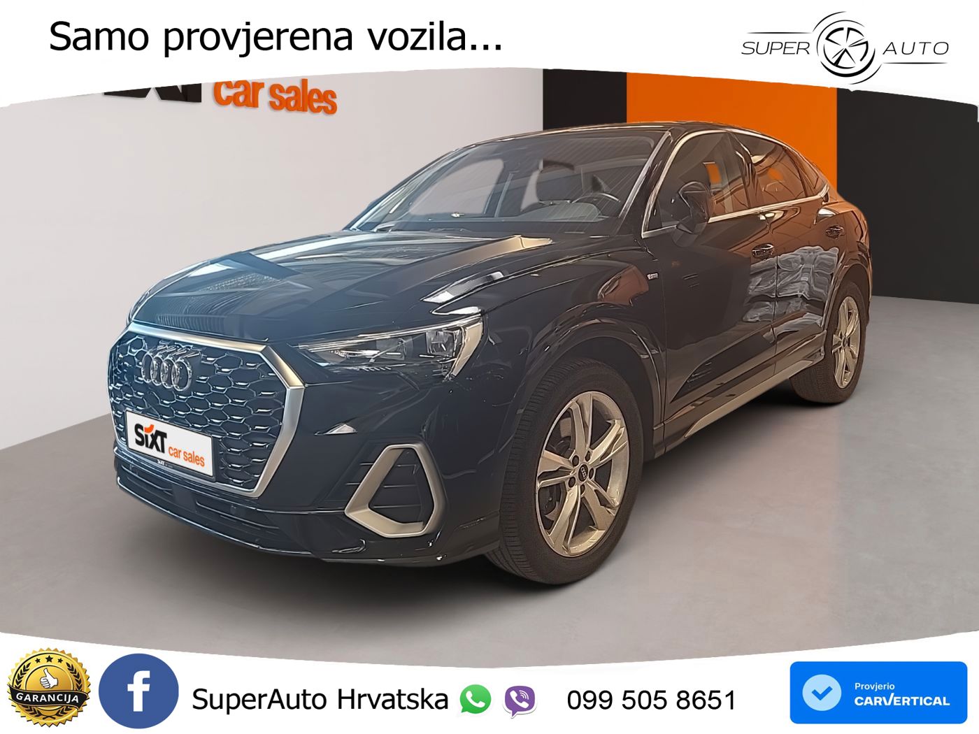 Audi Q3 40 TDI (200 KS) quattro S tronic S line LED+GR SJED+ACC