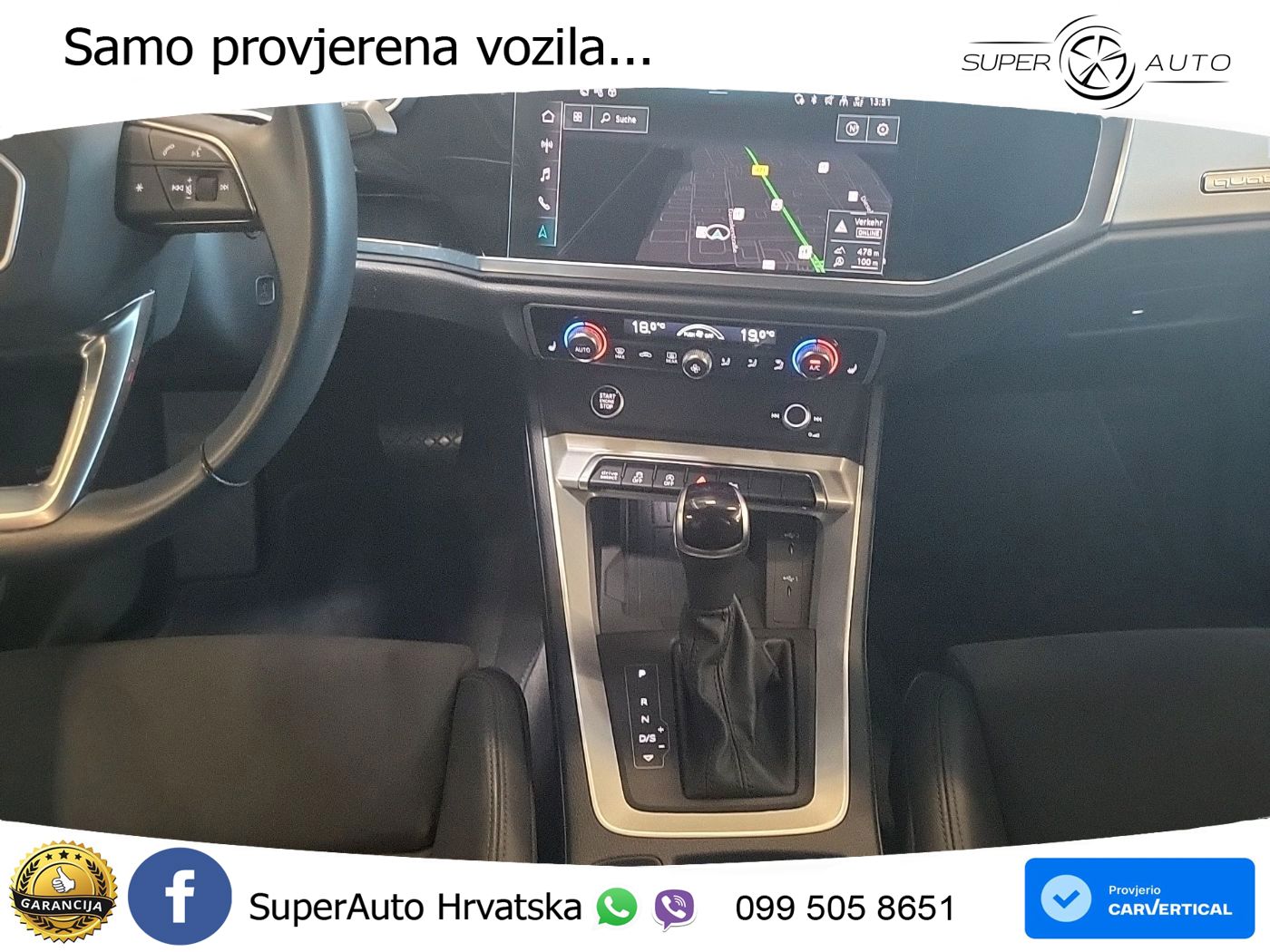 Audi Q3 40 TDI (200 KS) quattro S tronic S line LED+GR SJED+ACC