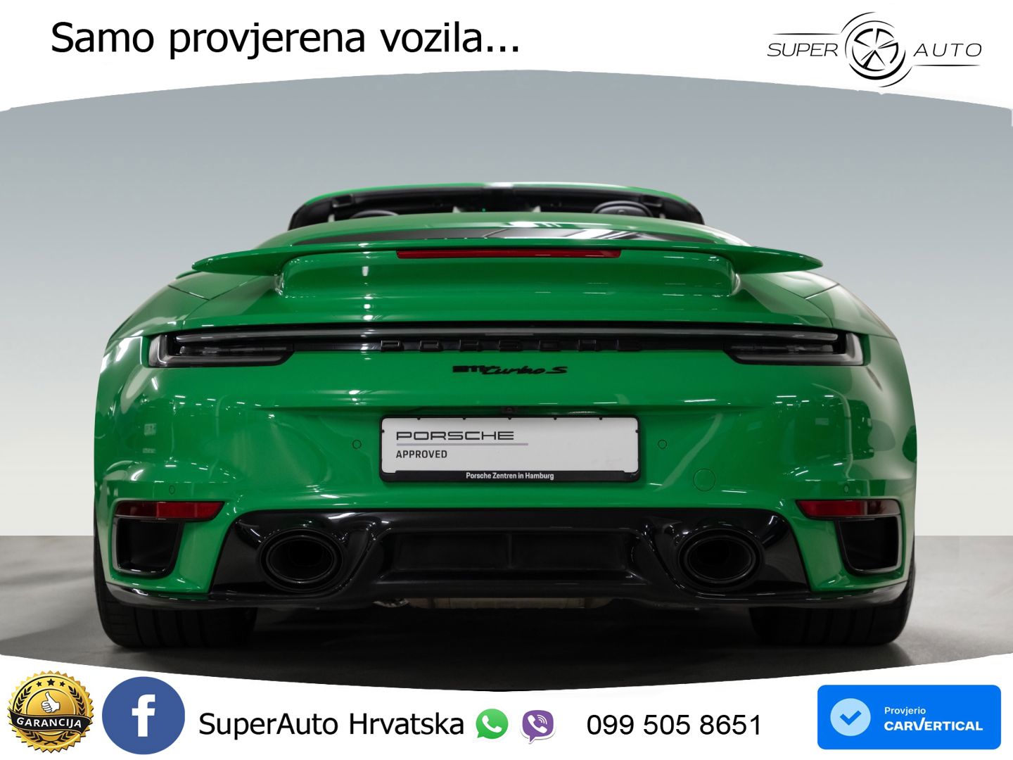 Porsche 911 Turbo S Cabriolet 3.8 (650 KS) PDK