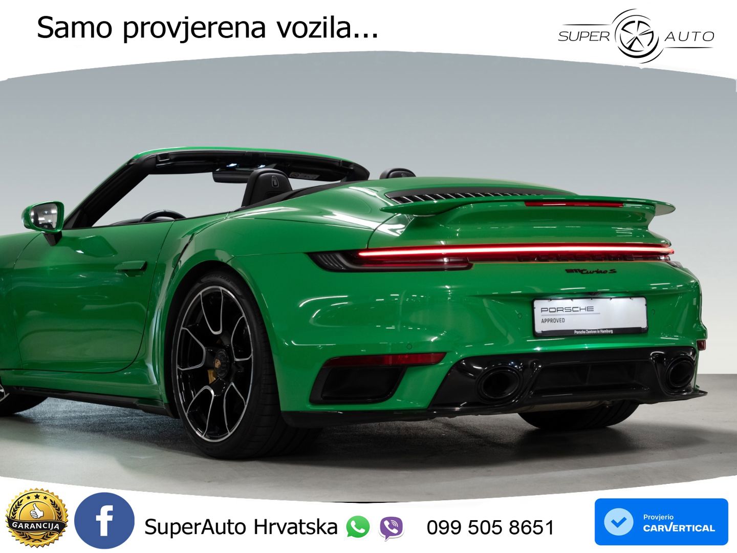 Porsche 911 Turbo S Cabriolet 3.8 (650 KS) PDK