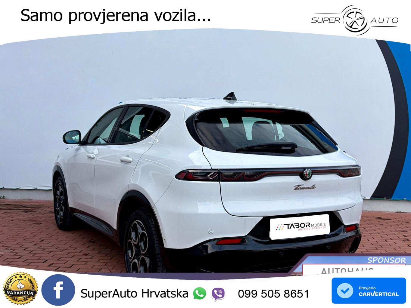 Alfa Romeo Tonale 1.5 VGT (174 KS) Hybrid TCT LED+GR SJED+ACC