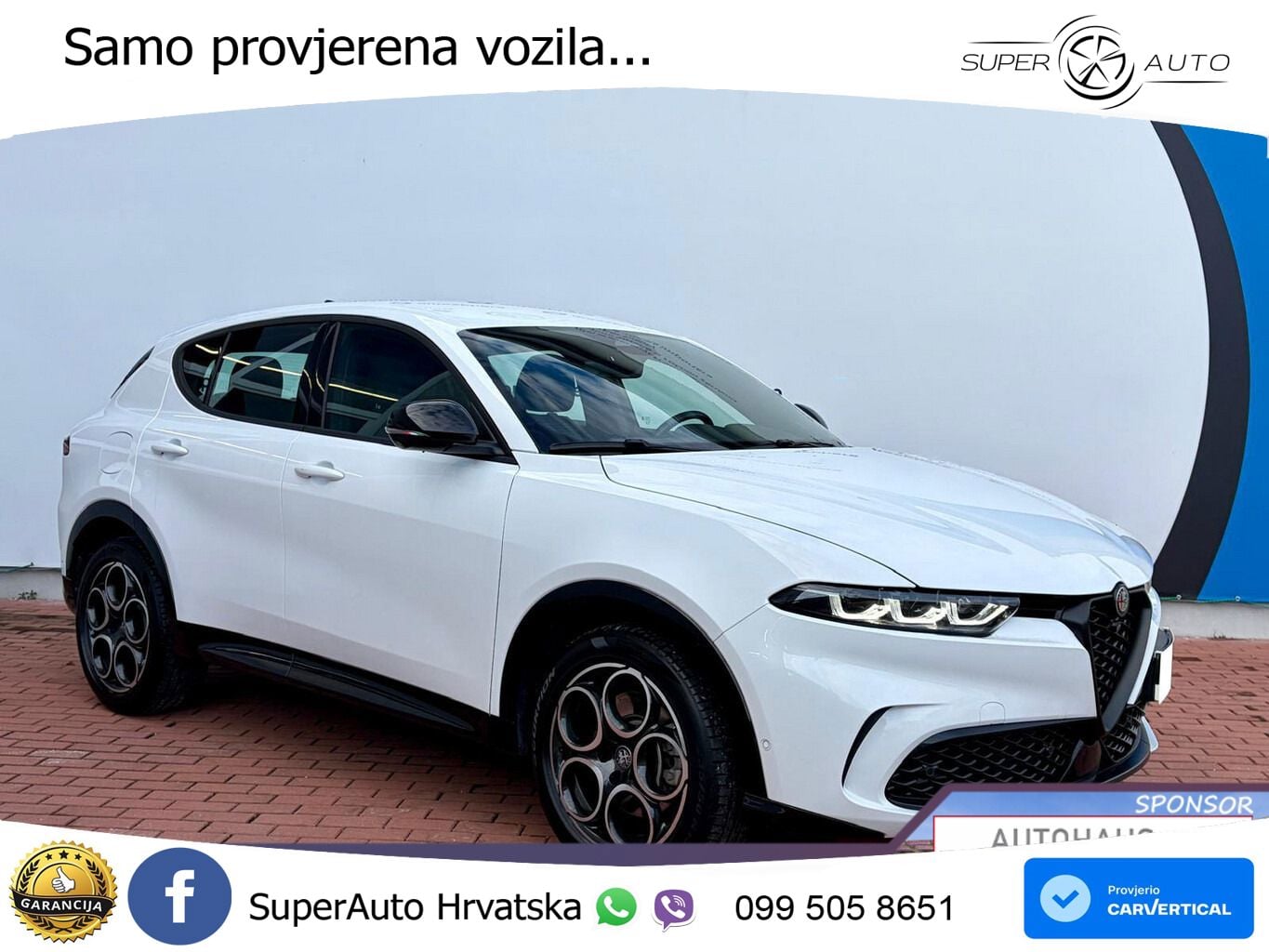 Alfa Romeo Tonale 1.5 VGT (174 KS) Hybrid TCT LED+GR SJED+ACC