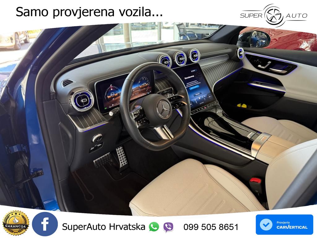 Mercedes GLC 400e (381 KS) 4MATIC 9G-TRONIC AMG ZRAČNI+ACC+GR SJED+360