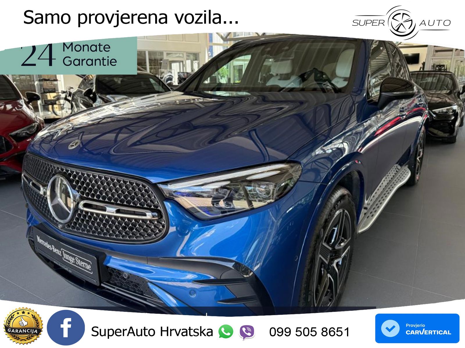 Mercedes GLC 400e (381 KS) 4MATIC 9G-TRONIC AMG ZRAČNI+ACC+GR SJED+360