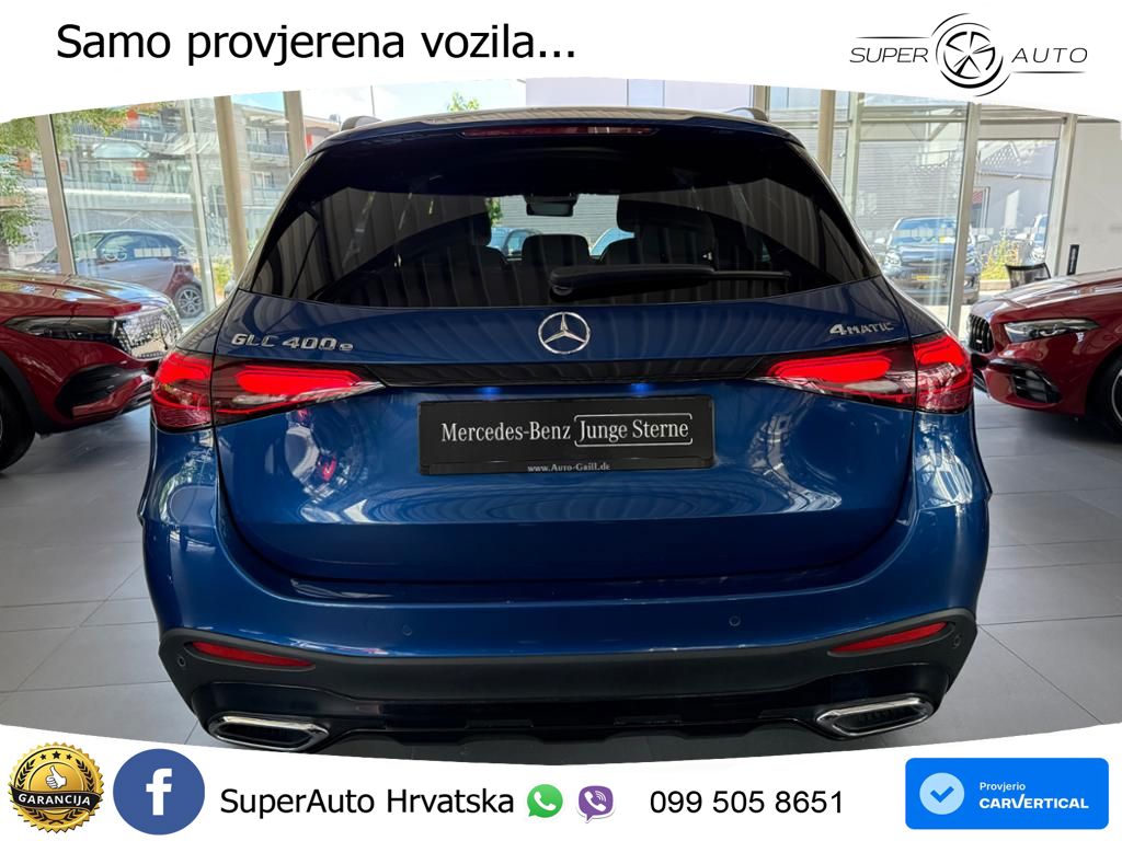 Mercedes GLC 400e (381 KS) 4MATIC 9G-TRONIC AMG ZRAČNI+ACC+GR SJED+360