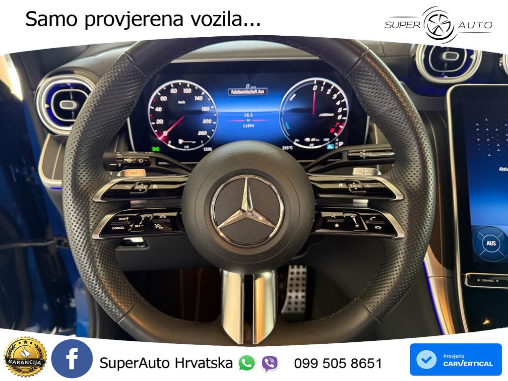 Mercedes GLC 400e (381 KS) 4MATIC 9G-TRONIC AMG ZRAČNI+ACC+GR SJED+360