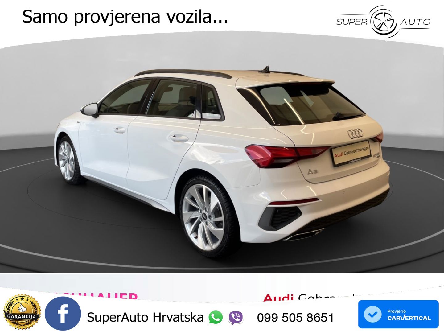 Audi A3 40 TFSI (190 KS) quattro S tronic S line