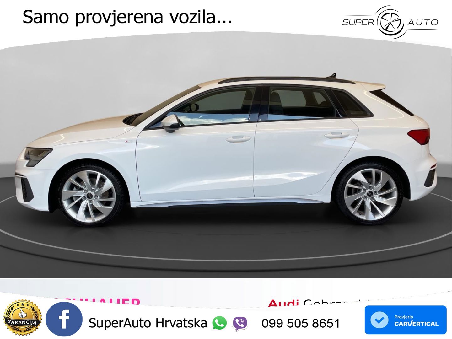 Audi A3 40 TFSI (190 KS) quattro S tronic S line