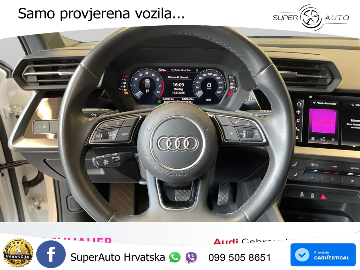 Audi A3 40 TFSI (190 KS) quattro S tronic S line