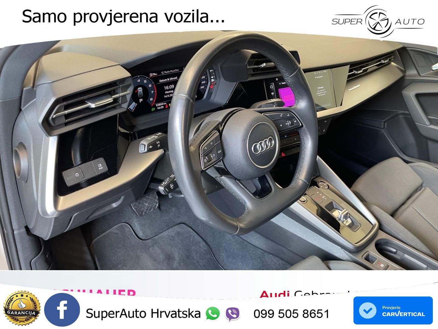 Audi A3 40 TFSI (190 KS) quattro S tronic S line