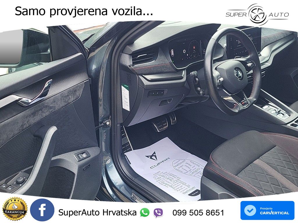 Škoda Octavia Combi RS 2.0 TSI (245 KS) DSG LED+GR SJED+ACC