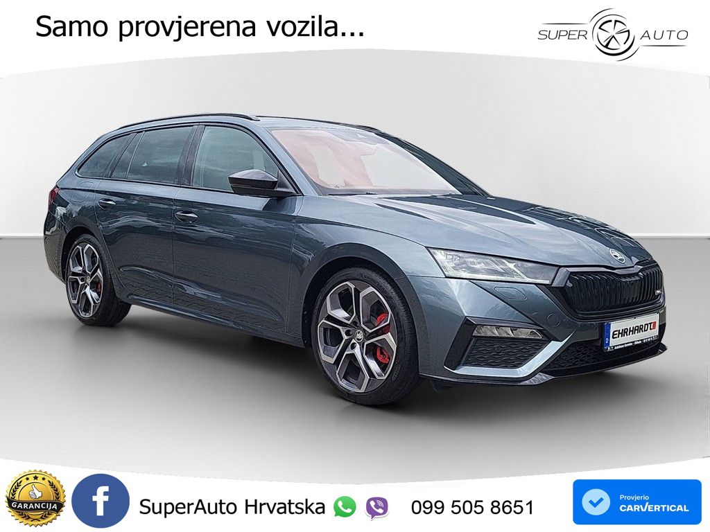 Škoda Octavia Combi RS 2.0 TSI (245 KS) DSG LED+GR SJED+ACC