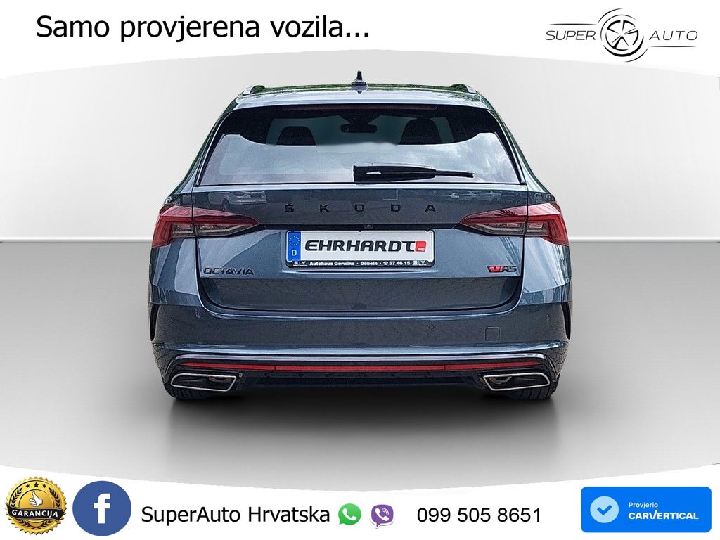 Škoda Octavia Combi RS 2.0 TSI (245 KS) DSG LED+GR SJED+ACC