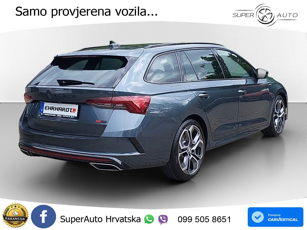 Škoda Octavia Combi RS 2.0 TSI (245 KS) DSG LED+GR SJED+ACC