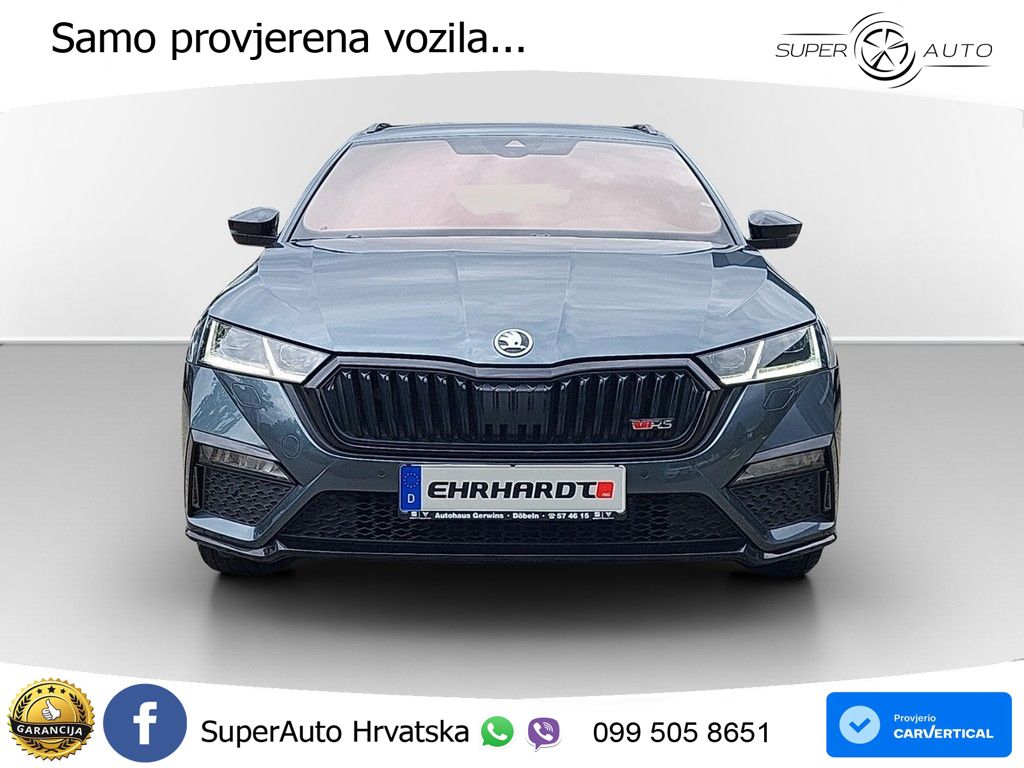 Škoda Octavia Combi RS 2.0 TSI (245 KS) DSG LED+GR SJED+ACC