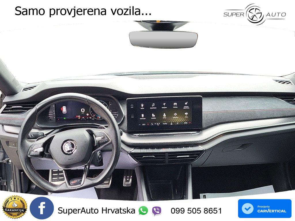 Škoda Octavia Combi RS 2.0 TSI (245 KS) DSG LED+GR SJED+ACC