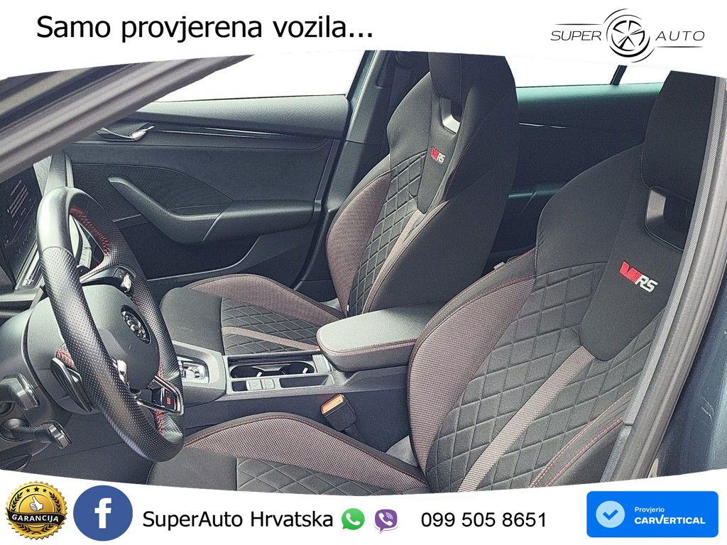 Škoda Octavia Combi RS 2.0 TSI (245 KS) DSG LED+GR SJED+ACC