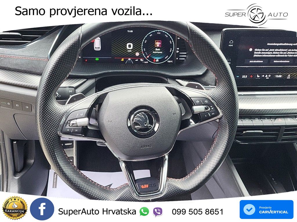 Škoda Octavia Combi RS 2.0 TSI (245 KS) DSG LED+GR SJED+ACC
