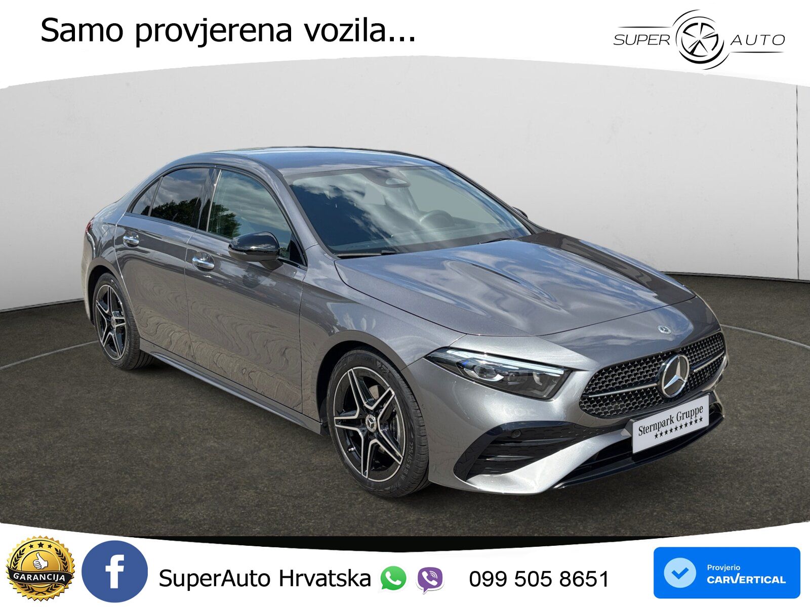 Mercedes-Benz A 180 7G-DCT AMG LED+GR SJED+ACC