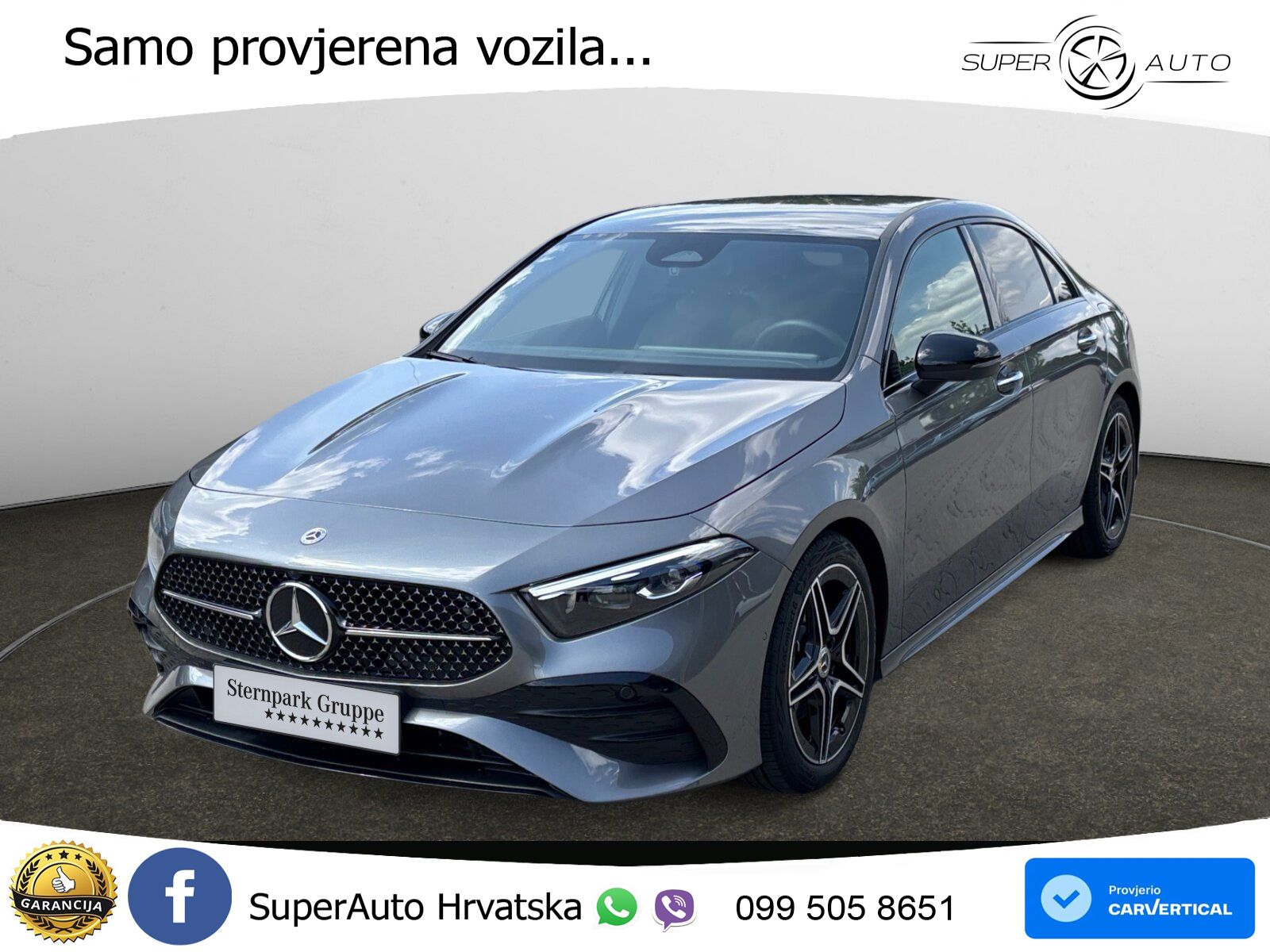 Mercedes-Benz A 180 7G-DCT AMG LED+GR SJED+ACC