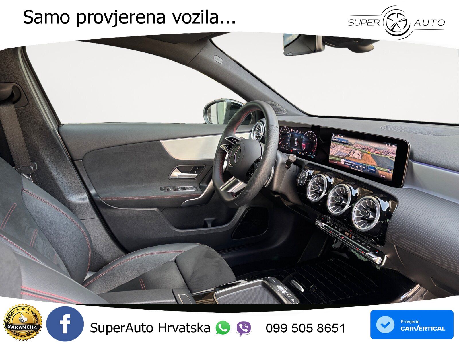 Mercedes-Benz A 180 7G-DCT AMG LED+GR SJED+ACC