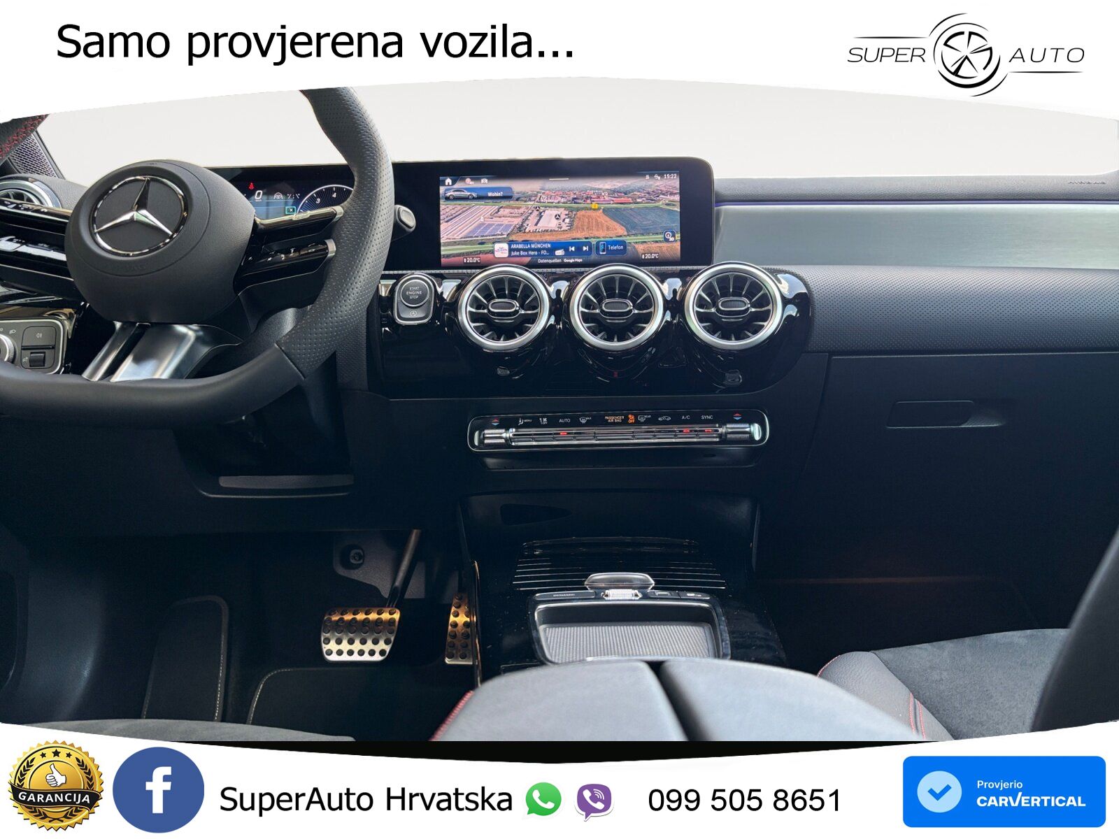 Mercedes-Benz A 180 7G-DCT AMG LED+GR SJED+ACC