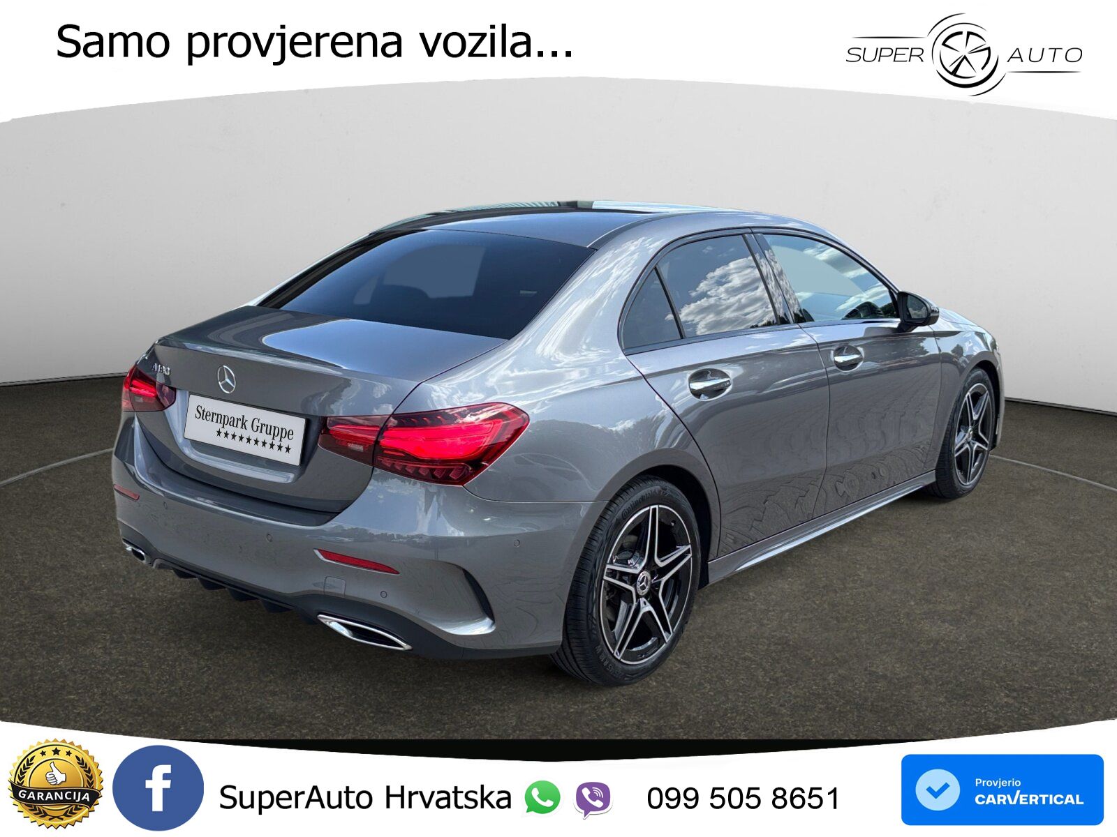 Mercedes-Benz A 180 7G-DCT AMG LED+GR SJED+ACC