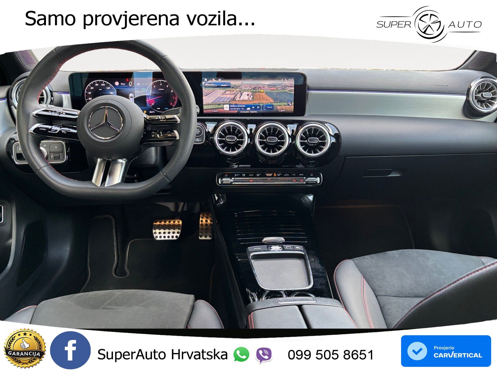 Mercedes-Benz A 180 7G-DCT AMG LED+GR SJED+ACC