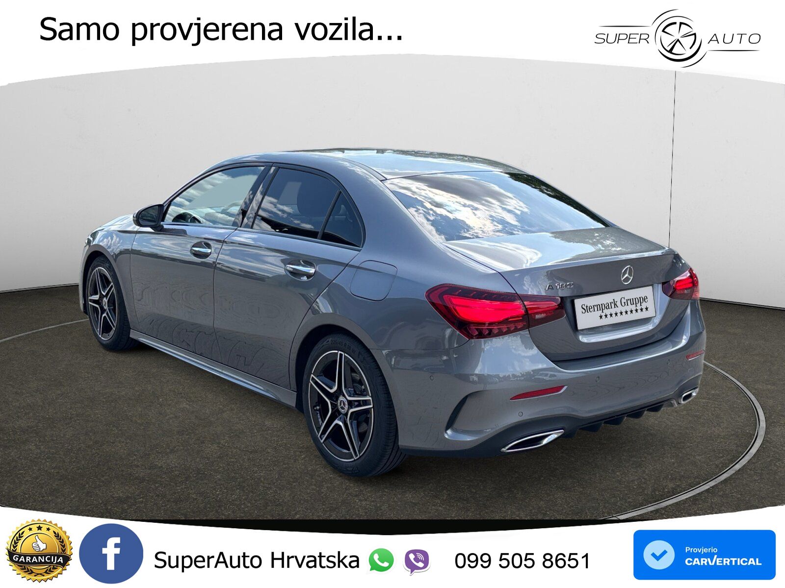 Mercedes-Benz A 180 7G-DCT AMG LED+GR SJED+ACC