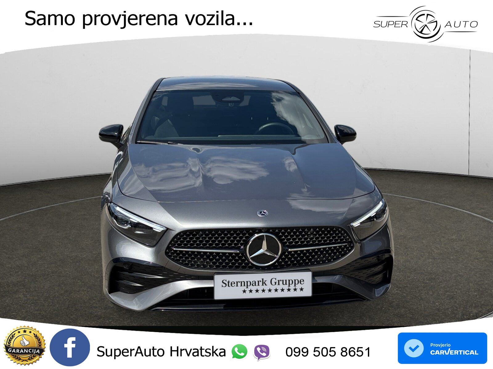 Mercedes-Benz A 180 7G-DCT AMG LED+GR SJED+ACC