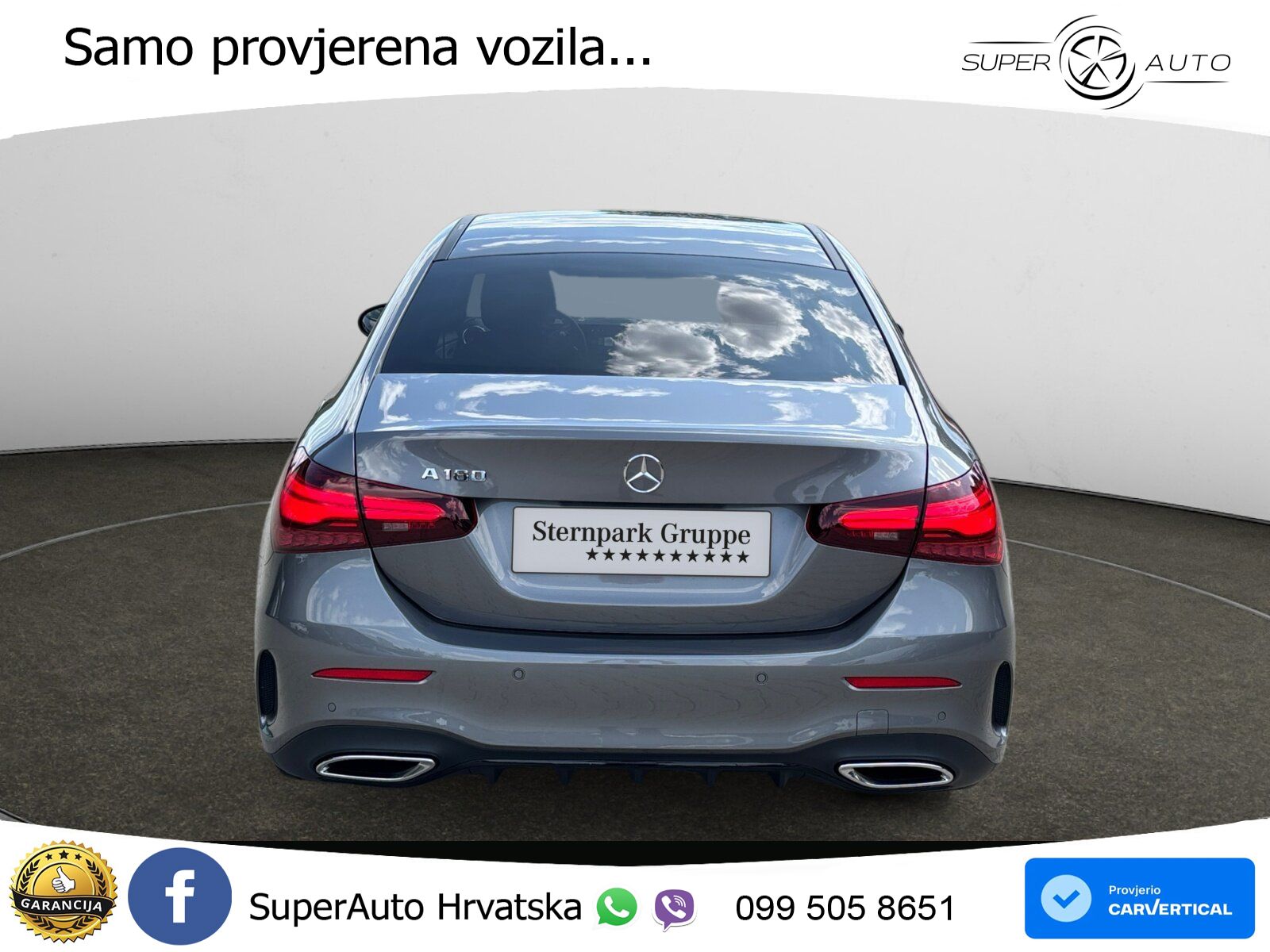 Mercedes-Benz A 180 7G-DCT AMG LED+GR SJED+ACC